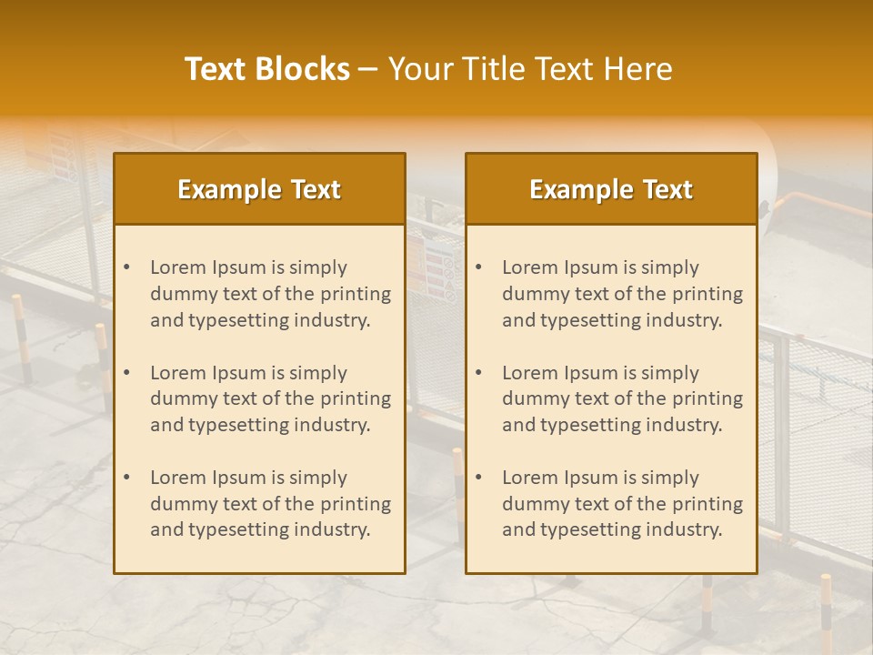 Pipe Hazard Liquid PowerPoint Template