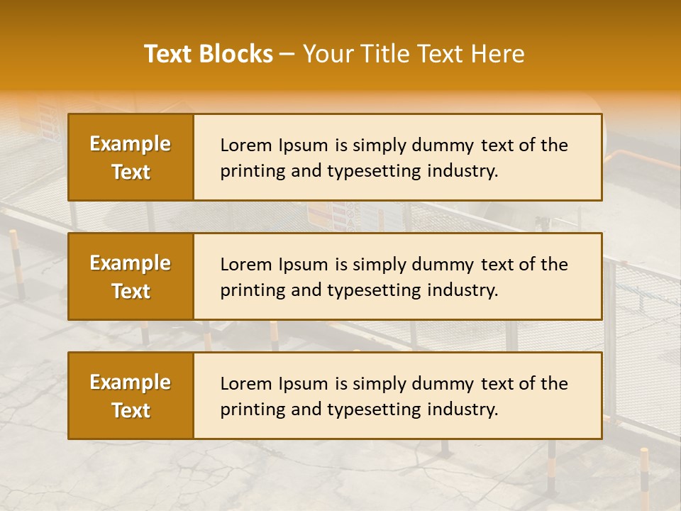 Pipe Hazard Liquid PowerPoint Template