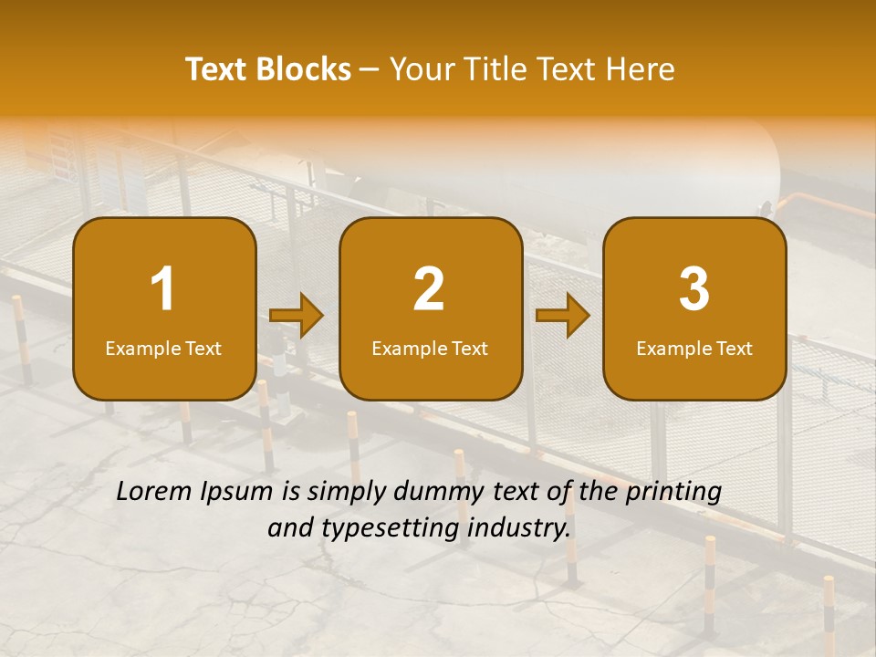 Pipe Hazard Liquid PowerPoint Template