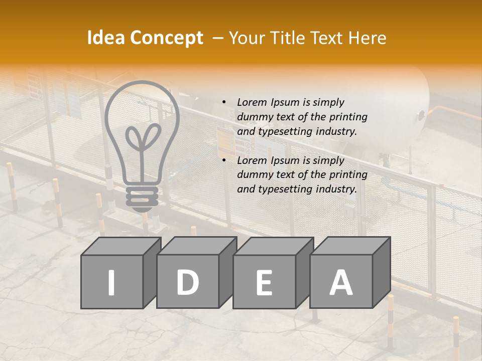 Pipe Hazard Liquid PowerPoint Template