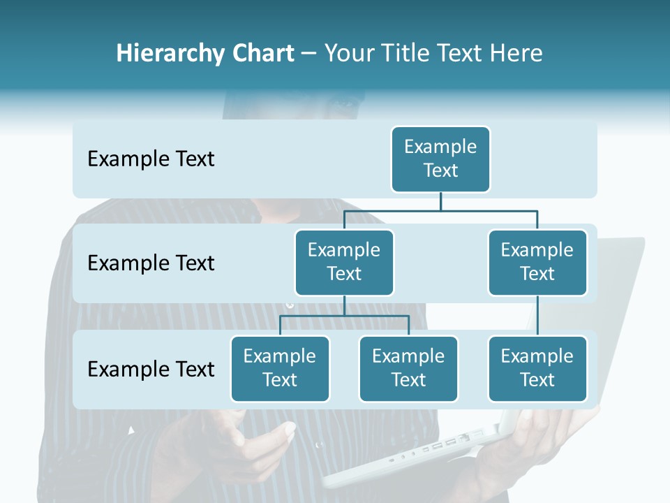 Bright Professional Laptop PowerPoint Template