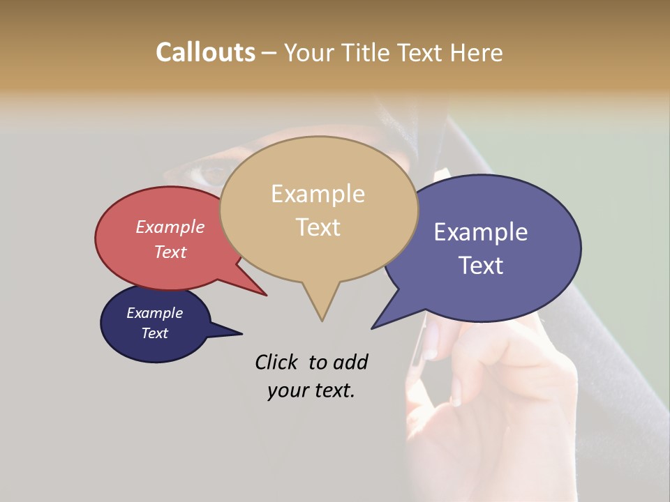 Charges Communication Phone PowerPoint Template