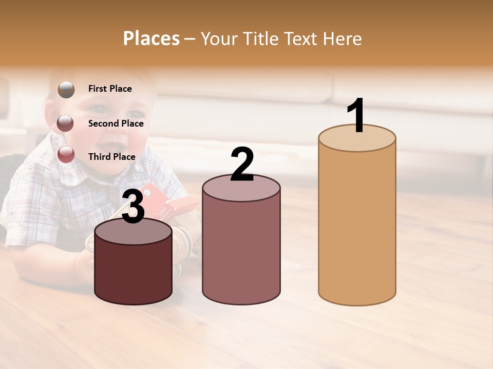 Floor Playing Building PowerPoint Template