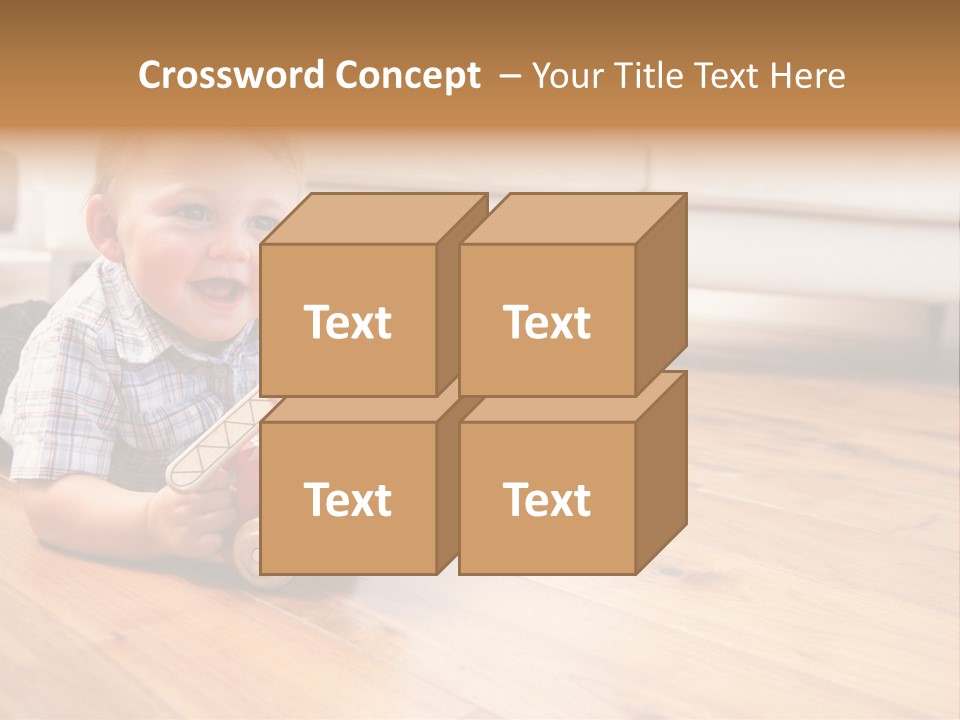 Floor Playing Building PowerPoint Template