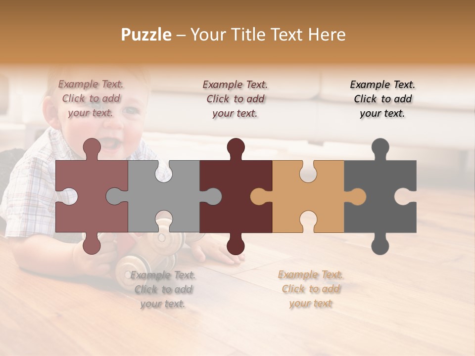 Floor Playing Building PowerPoint Template