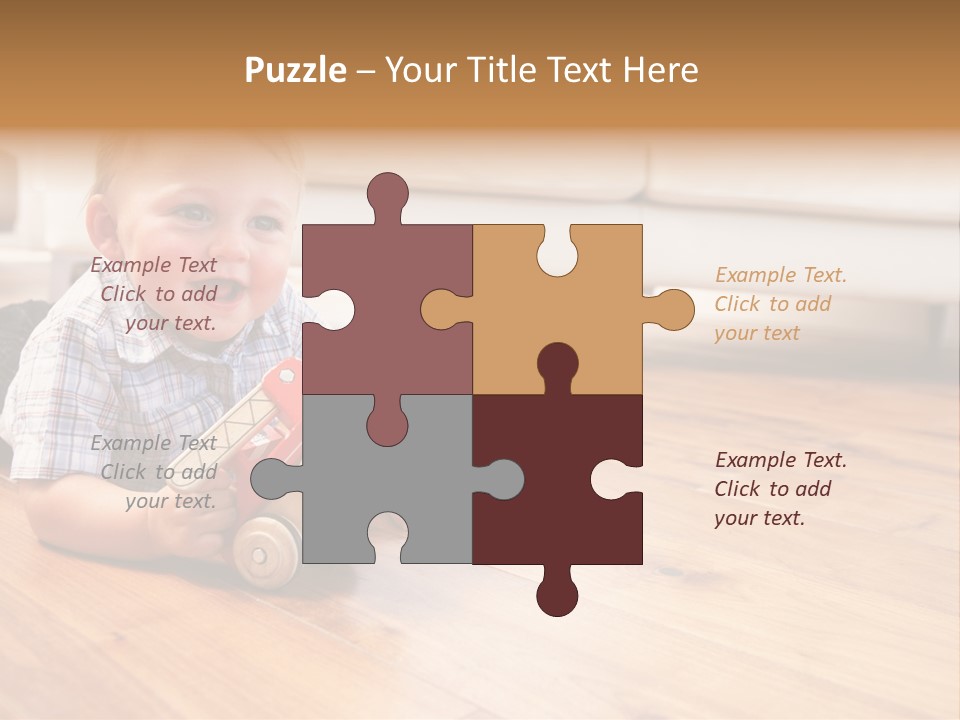 Floor Playing Building PowerPoint Template