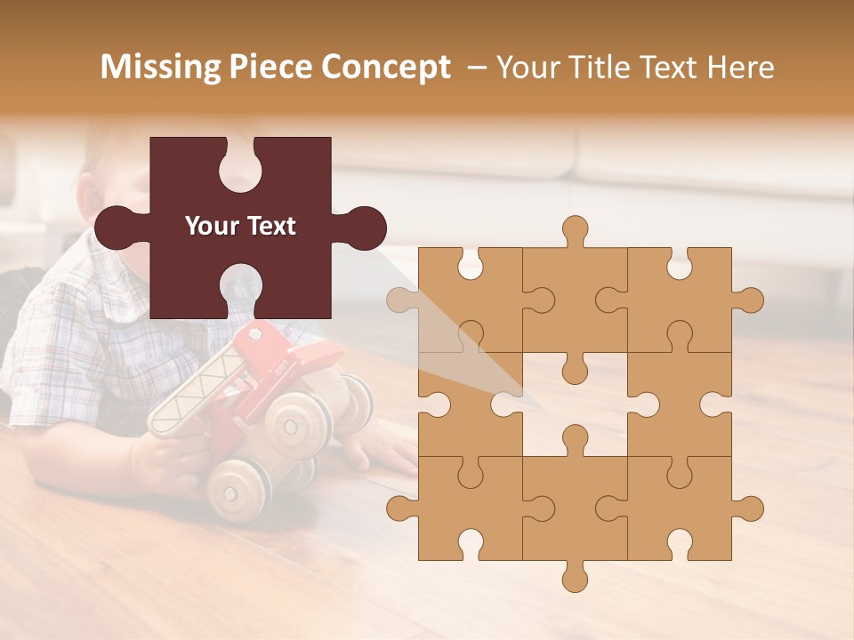 Floor Playing Building PowerPoint Template