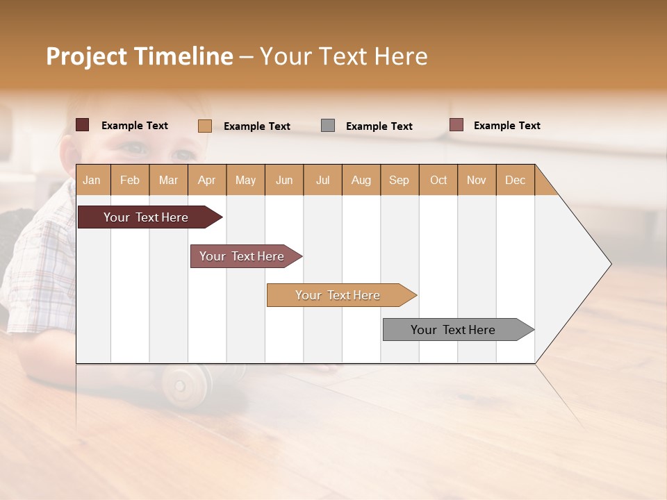 Floor Playing Building PowerPoint Template