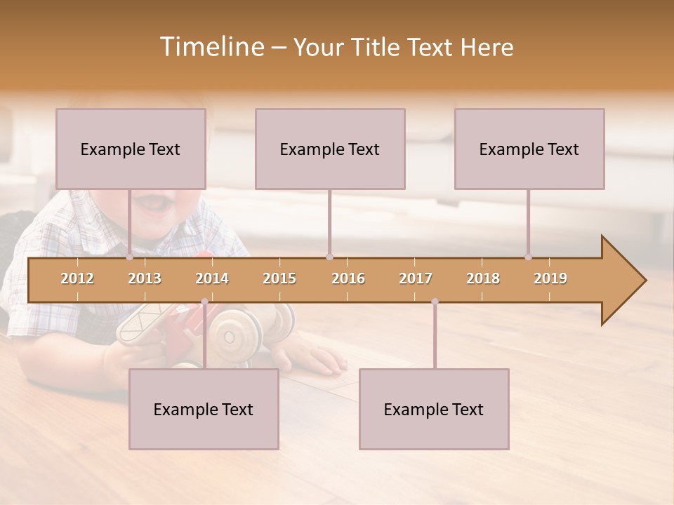 Floor Playing Building PowerPoint Template