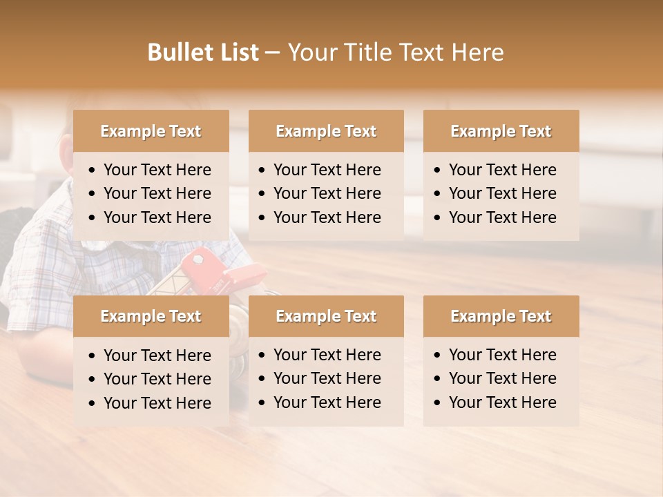Floor Playing Building PowerPoint Template