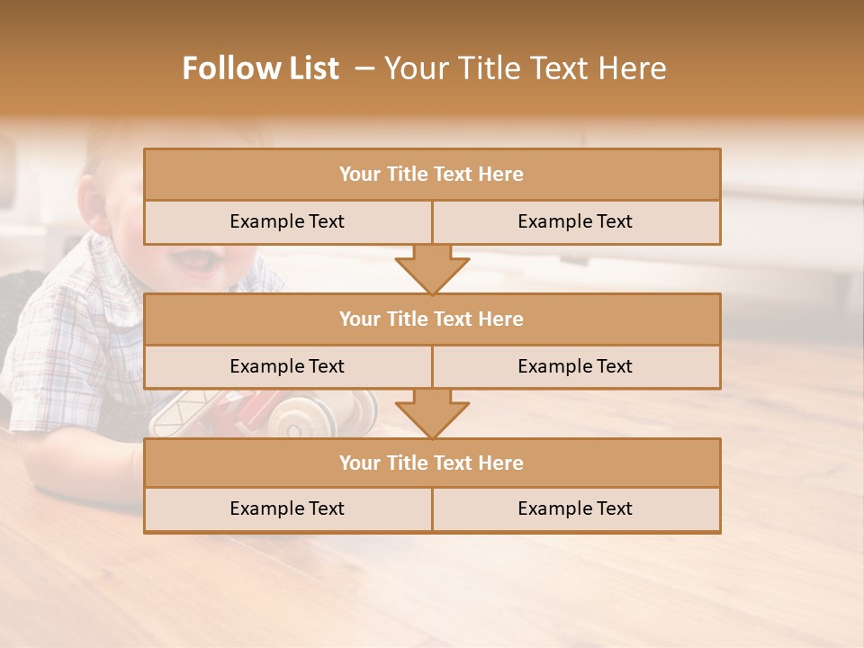 Floor Playing Building PowerPoint Template