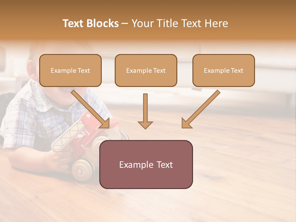Floor Playing Building PowerPoint Template