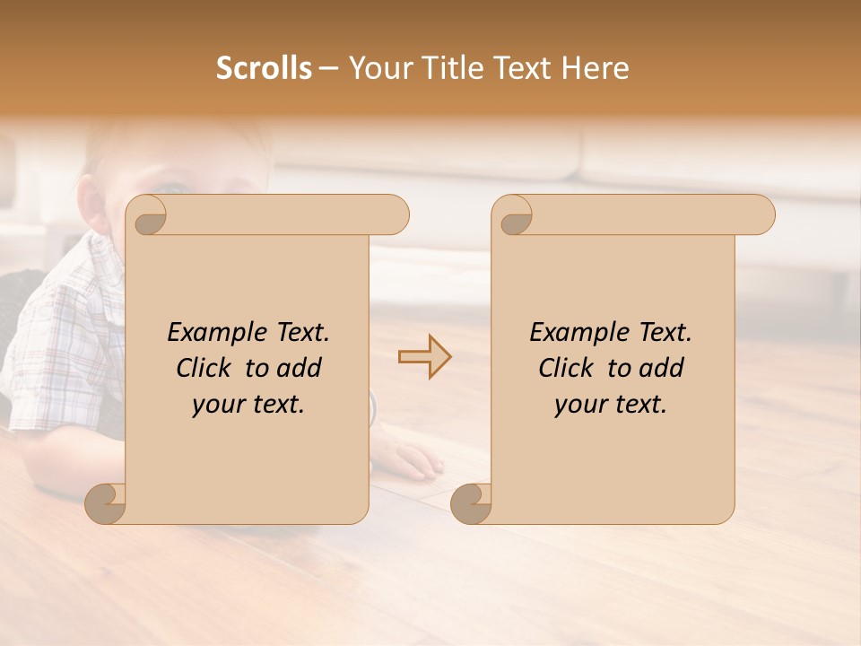 Floor Playing Building PowerPoint Template