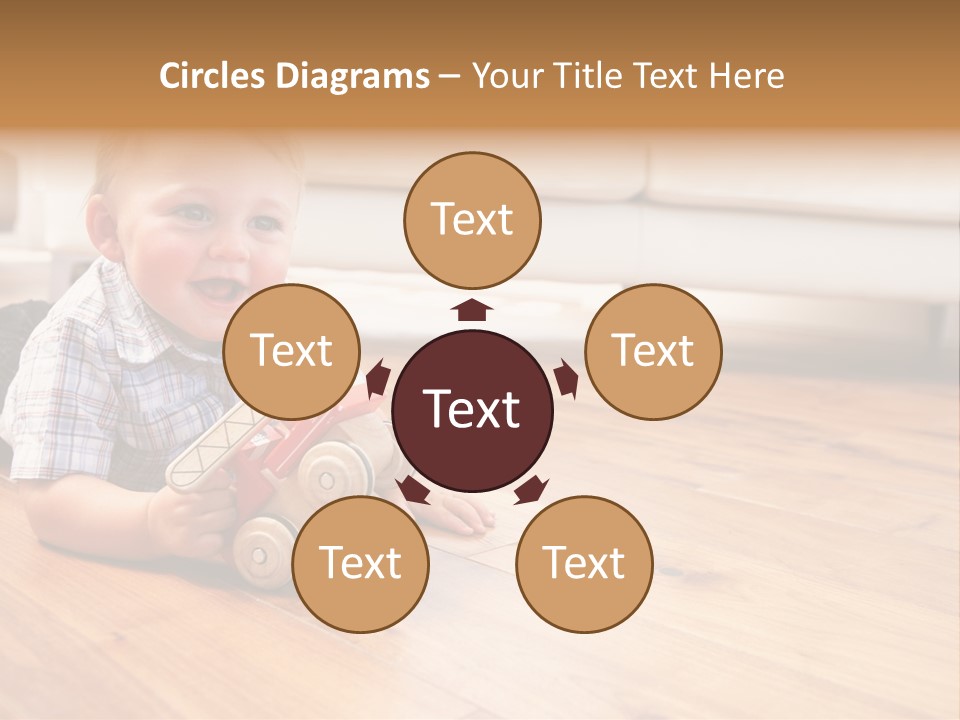 Floor Playing Building PowerPoint Template