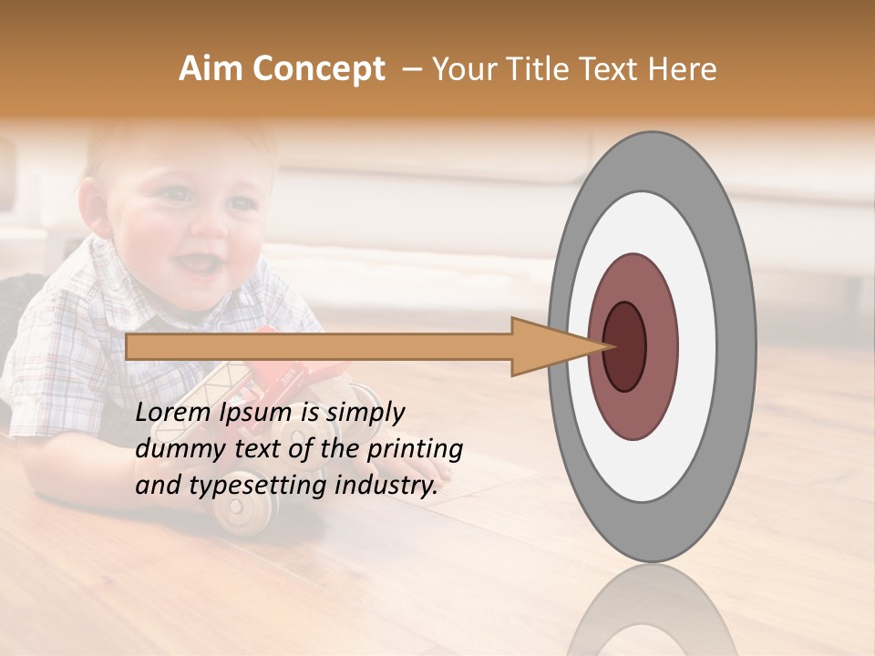 Floor Playing Building PowerPoint Template