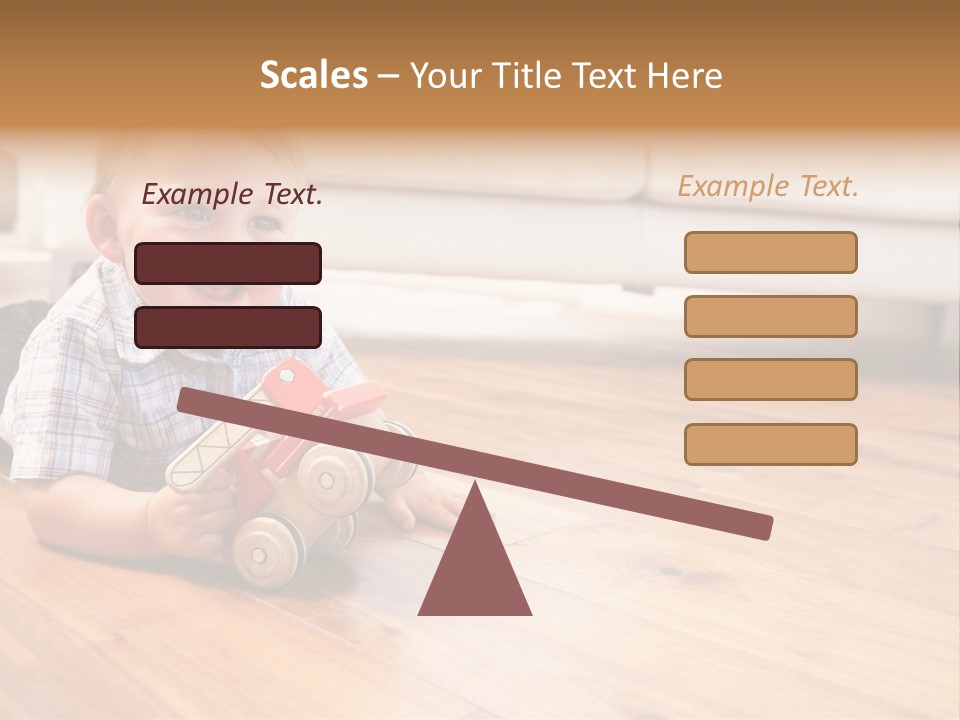 Floor Playing Building PowerPoint Template