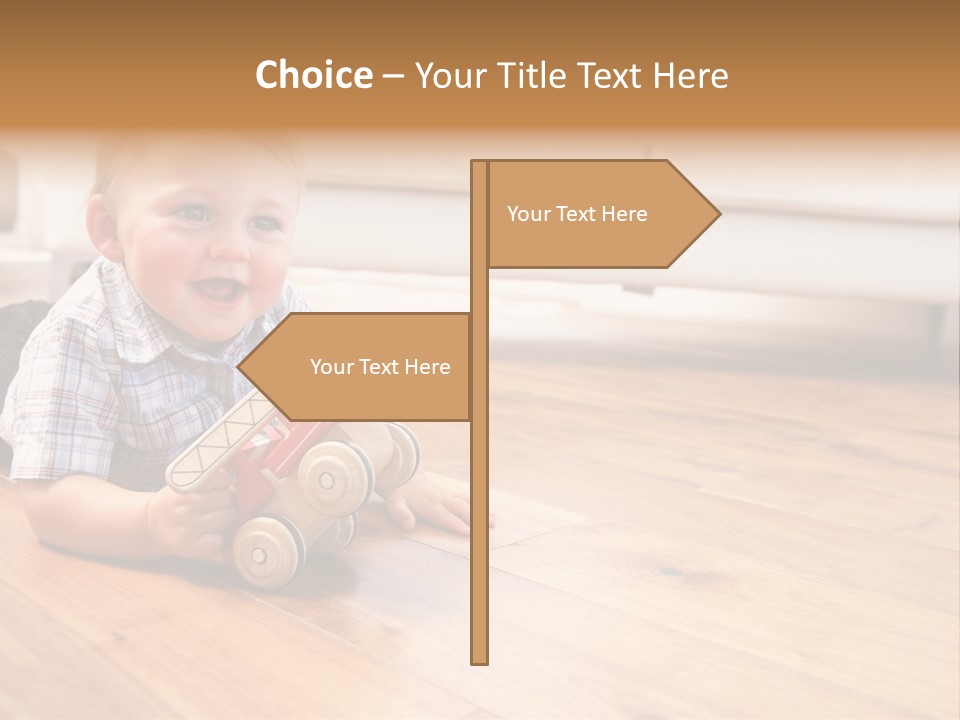 Floor Playing Building PowerPoint Template