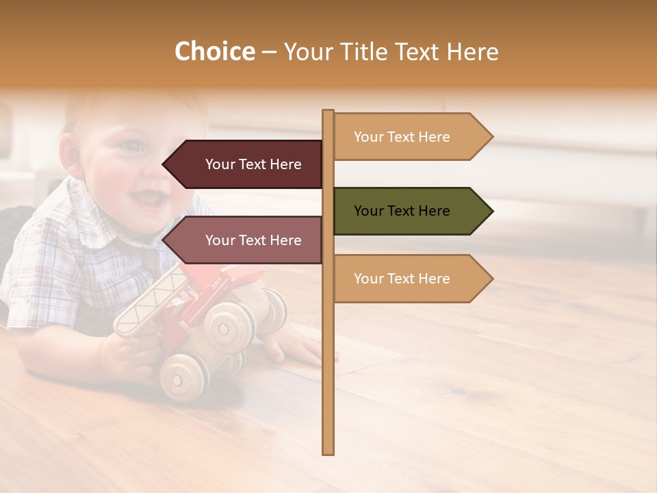 Floor Playing Building PowerPoint Template