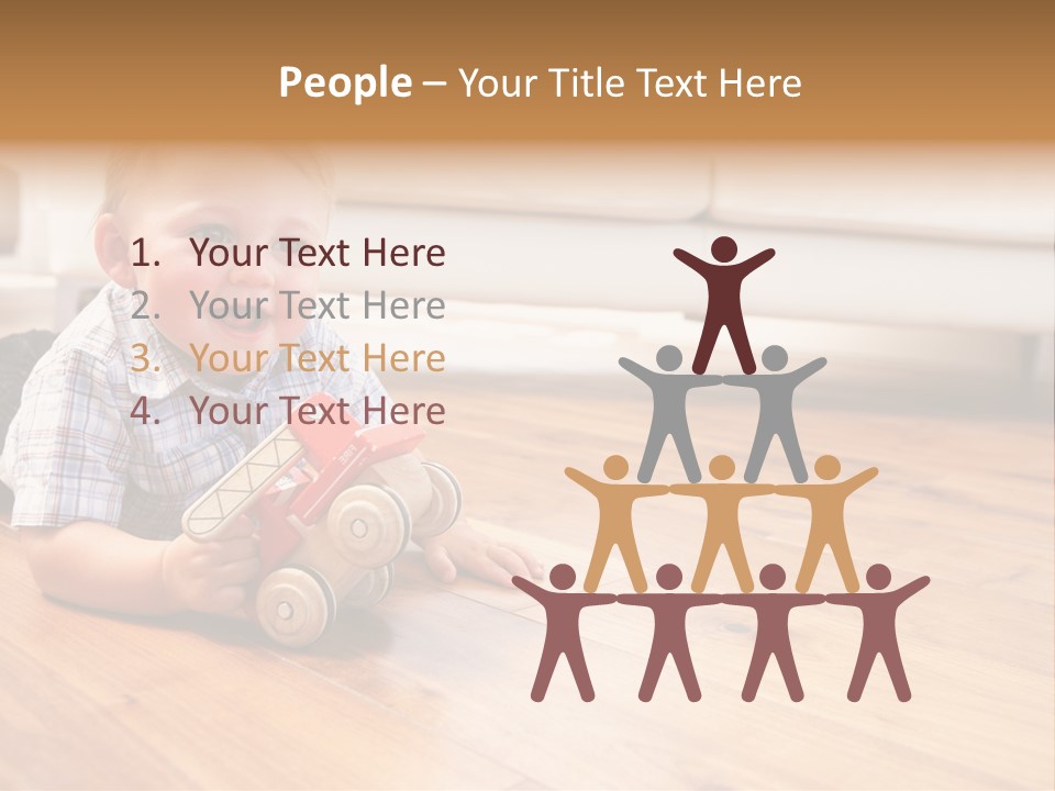 Floor Playing Building PowerPoint Template