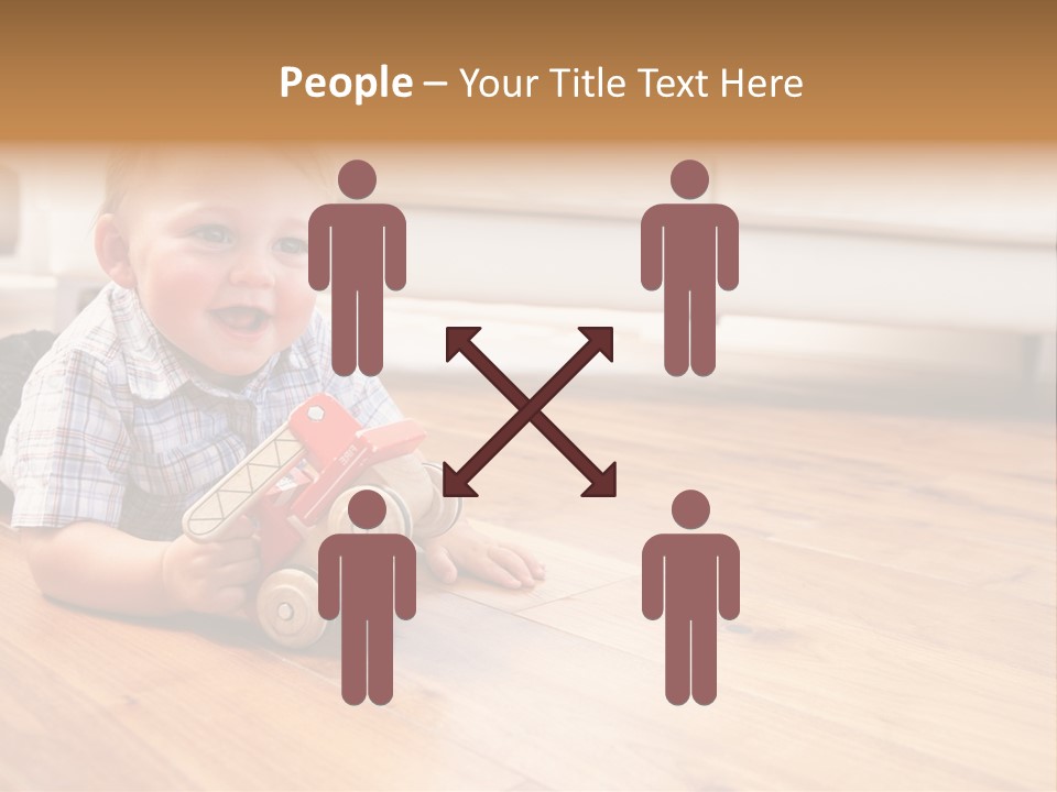 Floor Playing Building PowerPoint Template