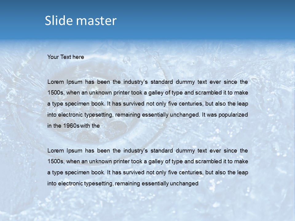 Steel Plumbing Bathroom PowerPoint Template