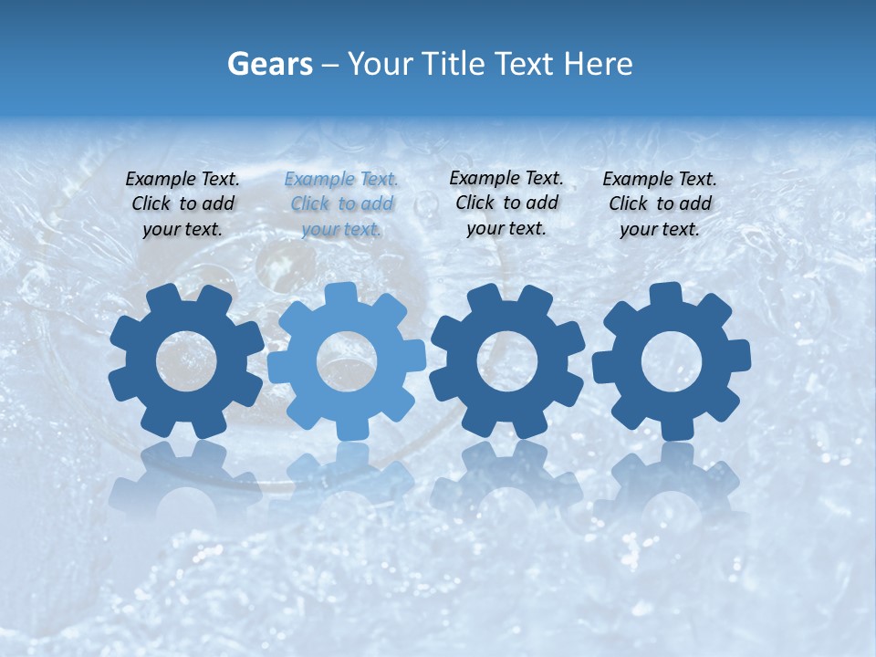 Steel Plumbing Bathroom PowerPoint Template