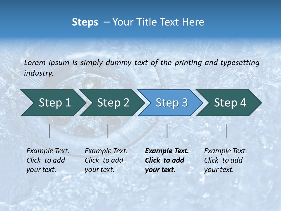 Steel Plumbing Bathroom PowerPoint Template