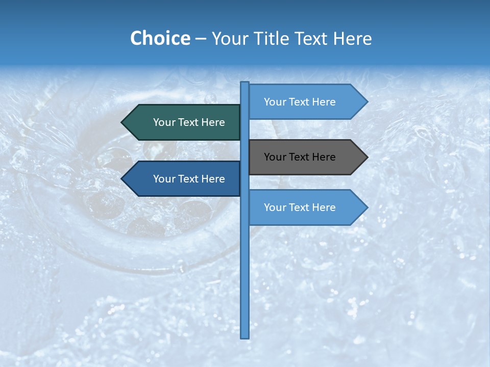 Steel Plumbing Bathroom PowerPoint Template