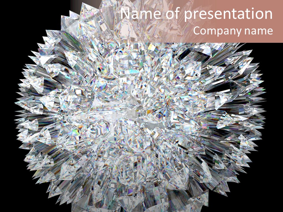 Luxury Ball Background PowerPoint Template