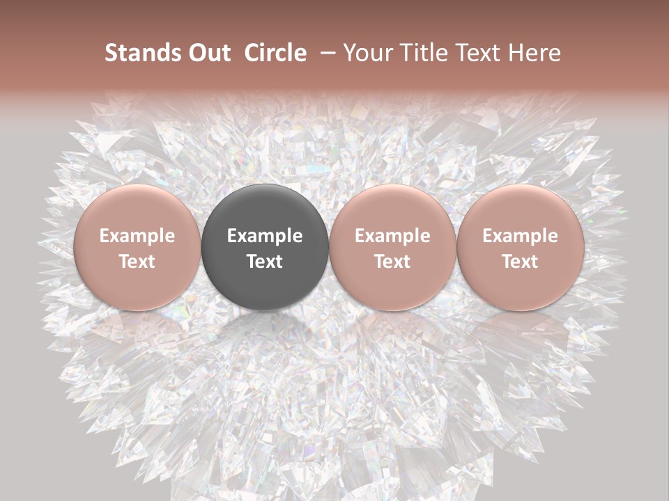 Luxury Ball Background PowerPoint Template