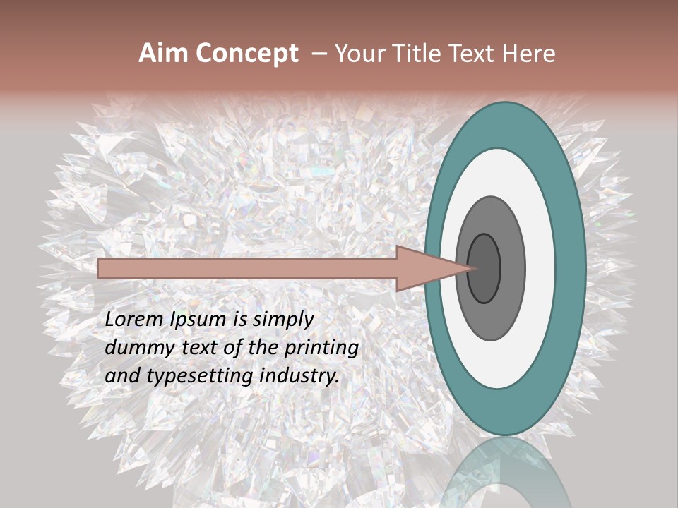 Luxury Ball Background PowerPoint Template