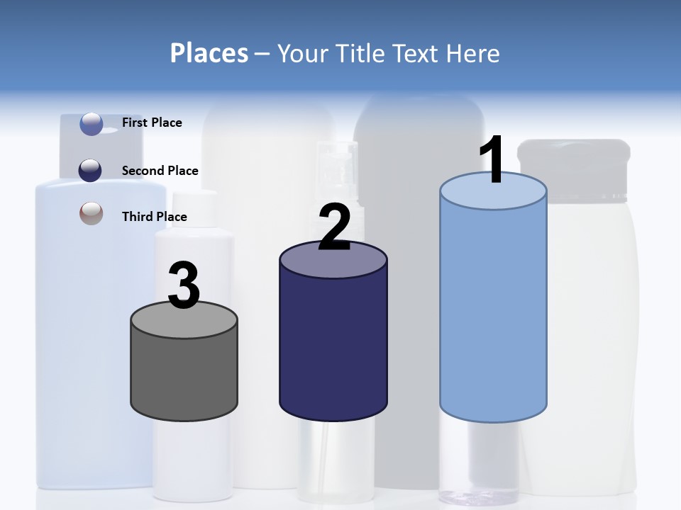 Gel Bath Beauty PowerPoint Template