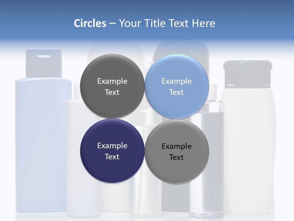 Gel Bath Beauty PowerPoint Template