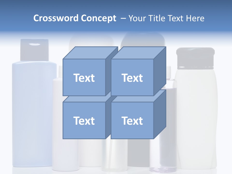 Gel Bath Beauty PowerPoint Template