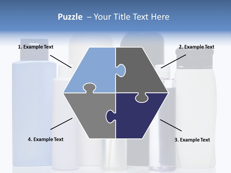 Gel Bath Beauty PowerPoint Template