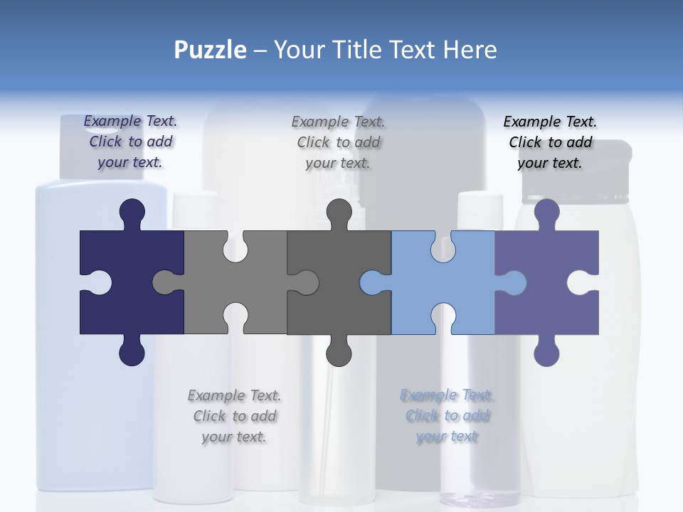 Gel Bath Beauty PowerPoint Template