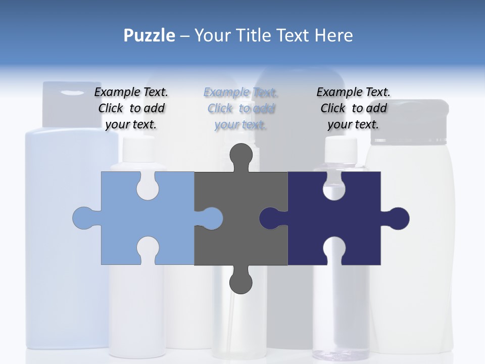 Gel Bath Beauty PowerPoint Template