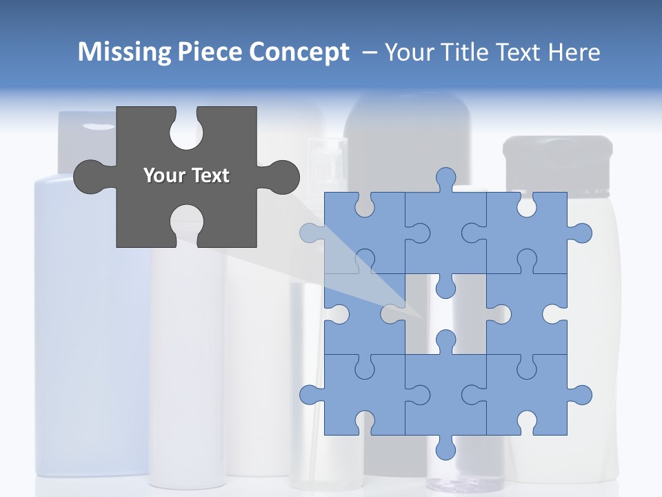 Gel Bath Beauty PowerPoint Template