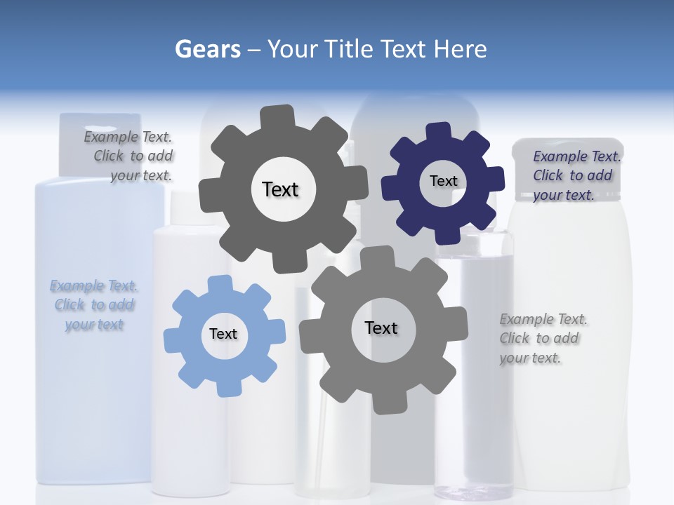 Gel Bath Beauty PowerPoint Template