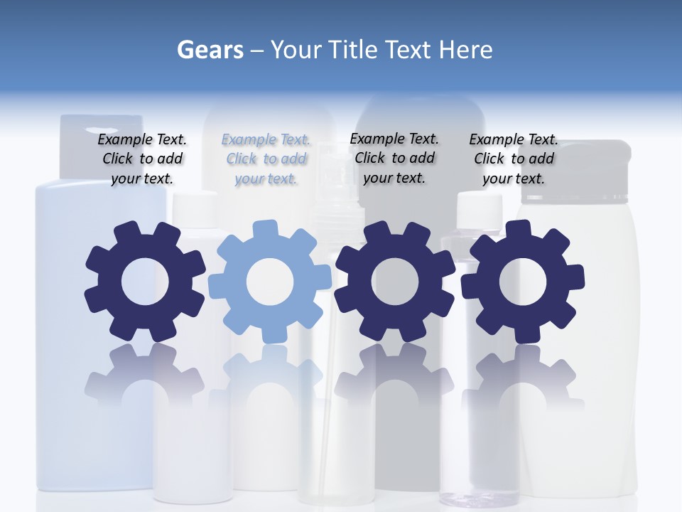 Gel Bath Beauty PowerPoint Template