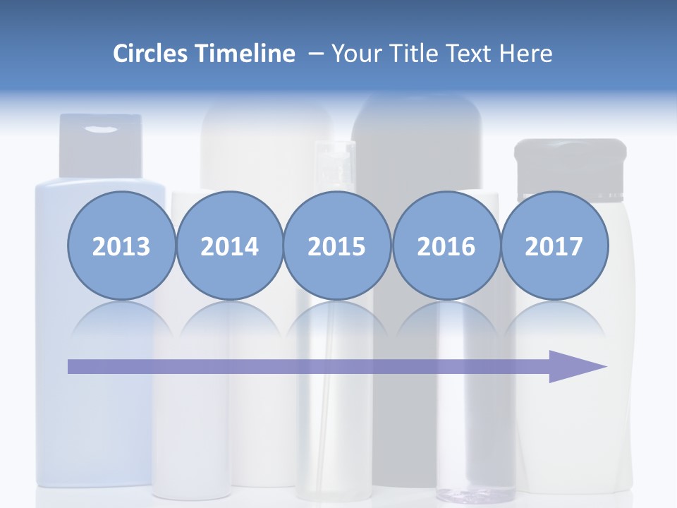 Gel Bath Beauty PowerPoint Template