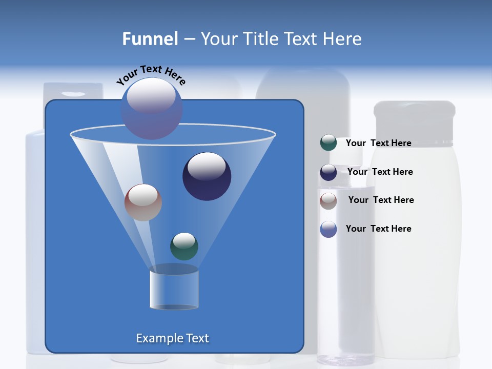 Gel Bath Beauty PowerPoint Template