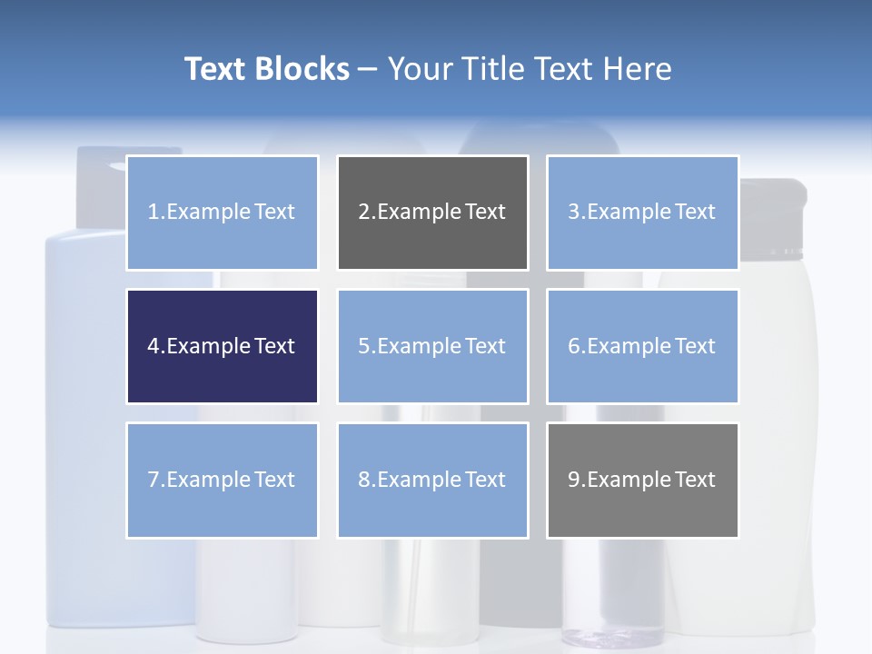 Gel Bath Beauty PowerPoint Template