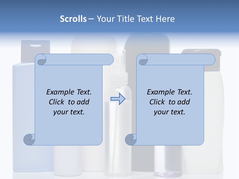 Gel Bath Beauty PowerPoint Template