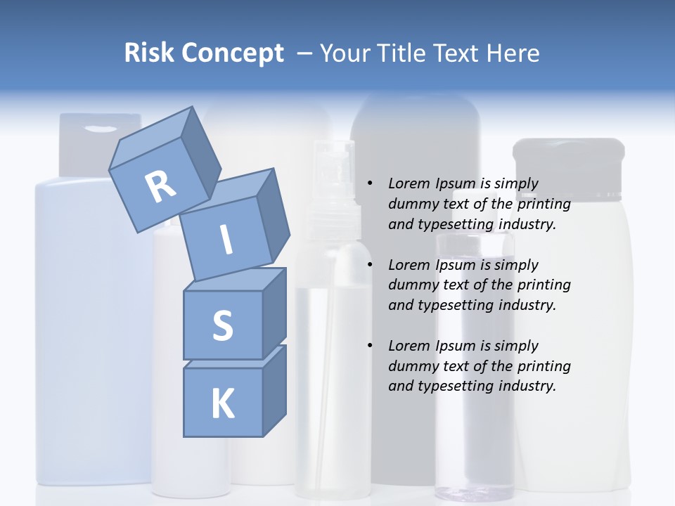 Gel Bath Beauty PowerPoint Template