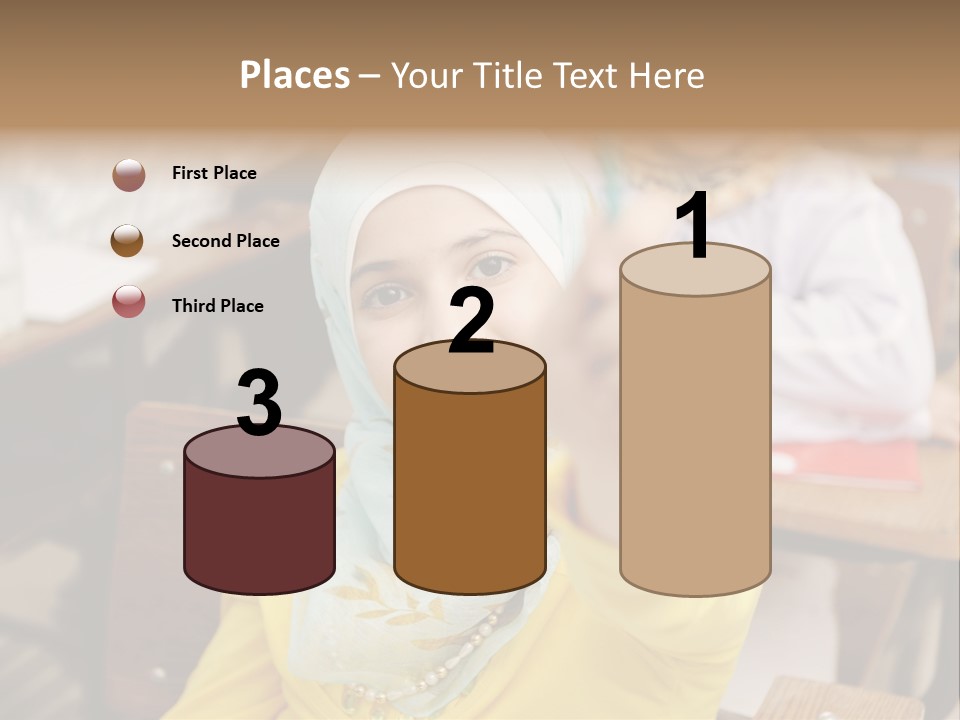 Smile Child Teenager PowerPoint Template