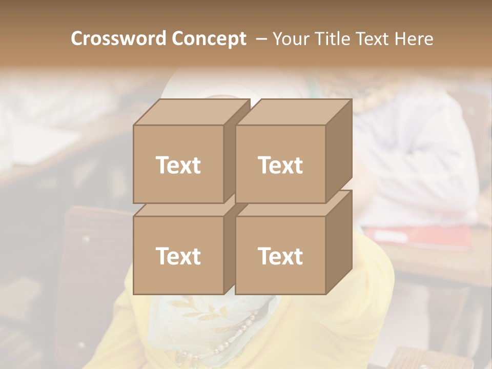 Smile Child Teenager PowerPoint Template