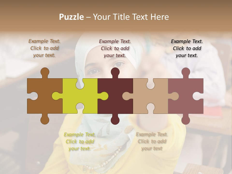 Smile Child Teenager PowerPoint Template