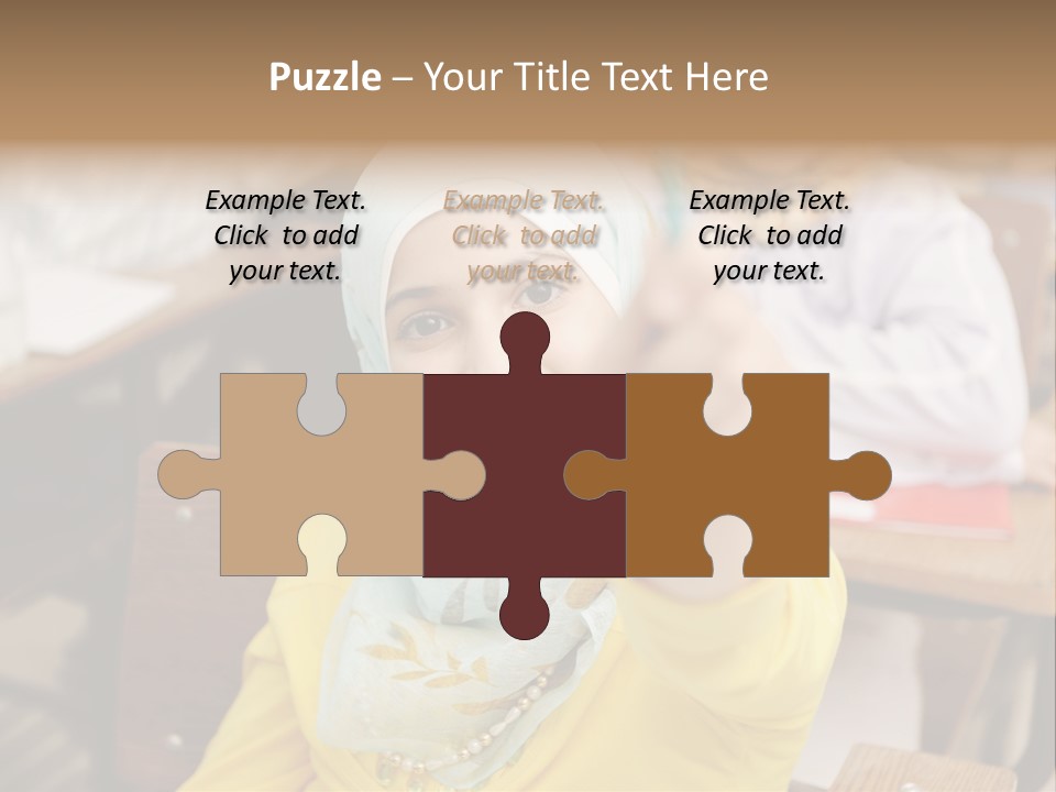 Smile Child Teenager PowerPoint Template