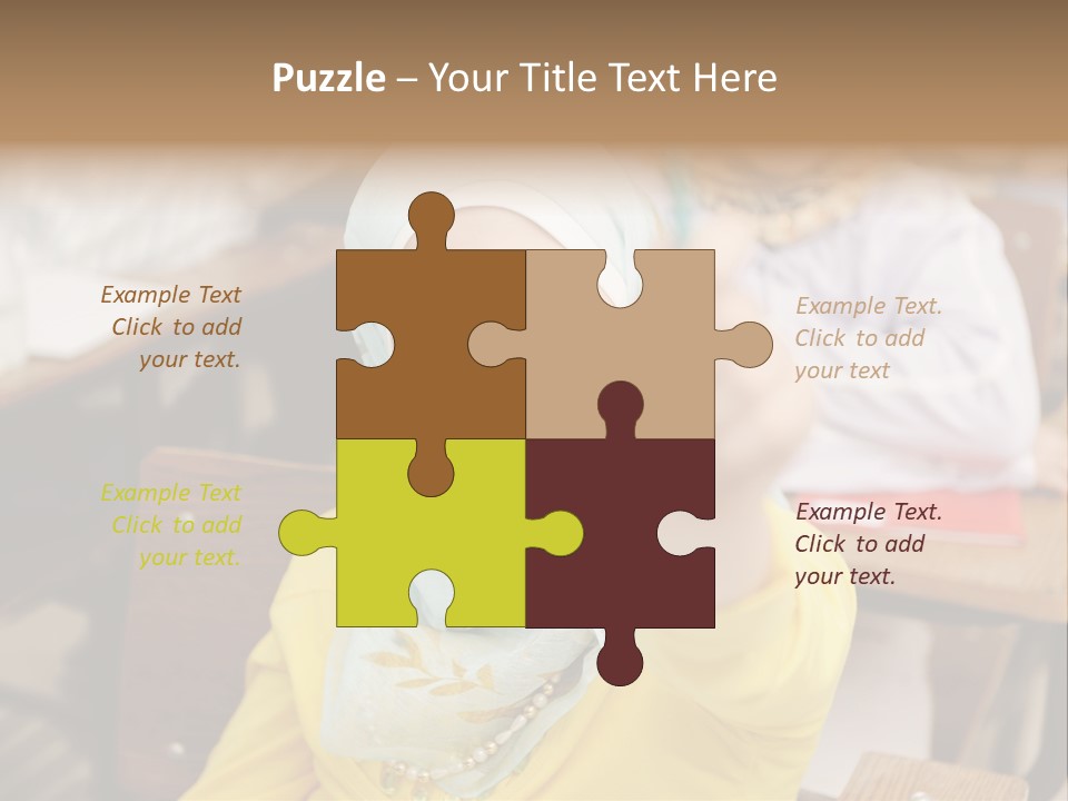 Smile Child Teenager PowerPoint Template